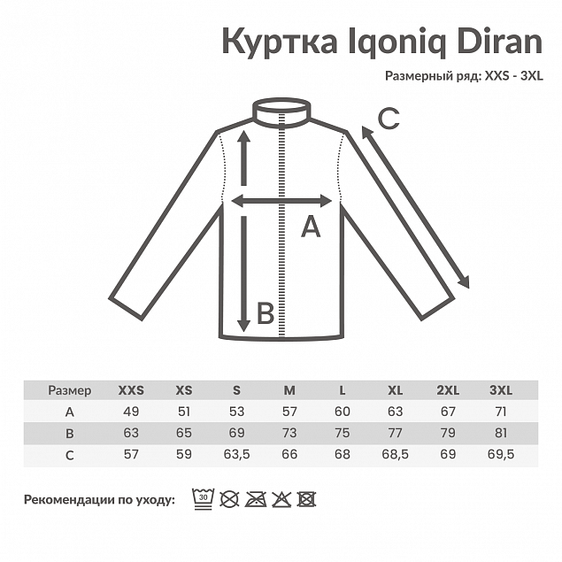 Куртка Iqoniq Diran из переработанного полиэстера AWARE™, унисекс, 320 г/м² с логотипом в Краснодаре заказать по выгодной цене в кибермаркете AvroraStore